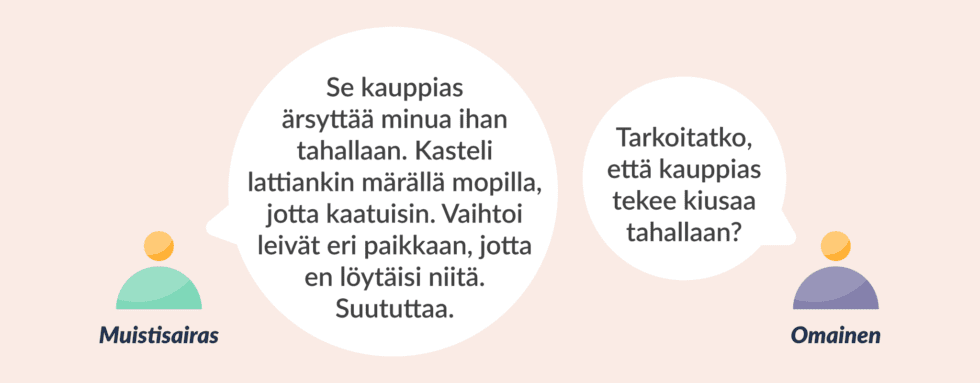 Validaatiomenetelmä | Memocate | Muistisairaudet & Vuorovaikutus