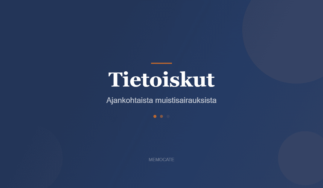 Tietoiskut: Viikko 13/2026 — Kuntoutusta, verikokeet ja aivoharjoittelua